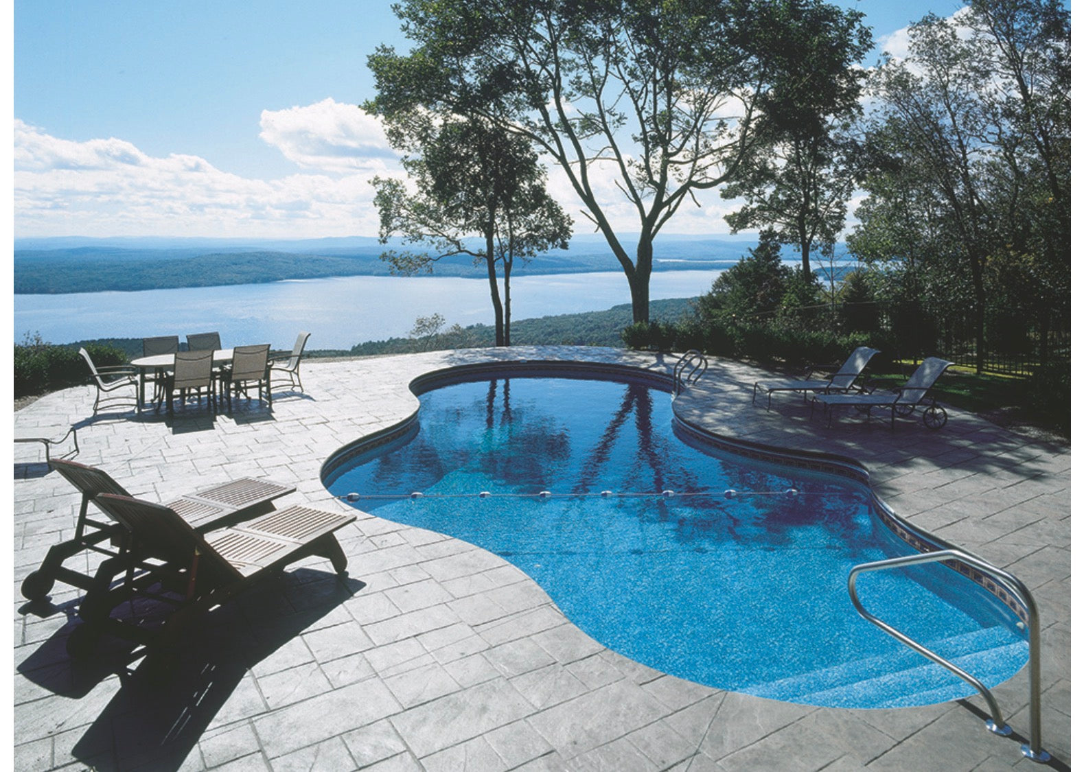 Cascade Luxe Poolscape
Blissstone Outdoor™ Resort-Style Fire Pit Conversation Set with Waterfall Poolside Design
Or Blissstone Luxe Outdoor™ 5-Piece Deep Seating Fire Pit Set with Spa-Inspired Layout